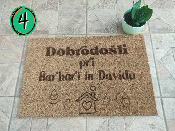 Personaliziran predpražnik
